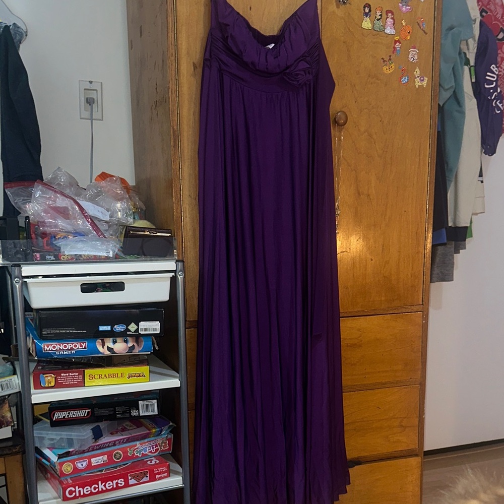 Speechless Deep Purple Maxi Dress